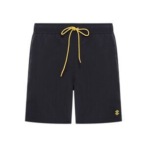 Celine Men Swimsuit In Technical Fabric With Embroidered Logo